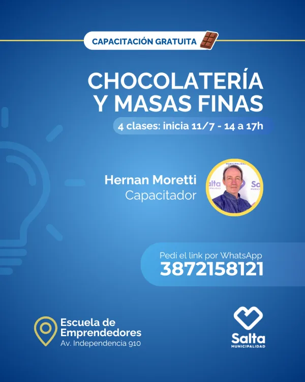 Chocolatería y masas finas - 11/07/25