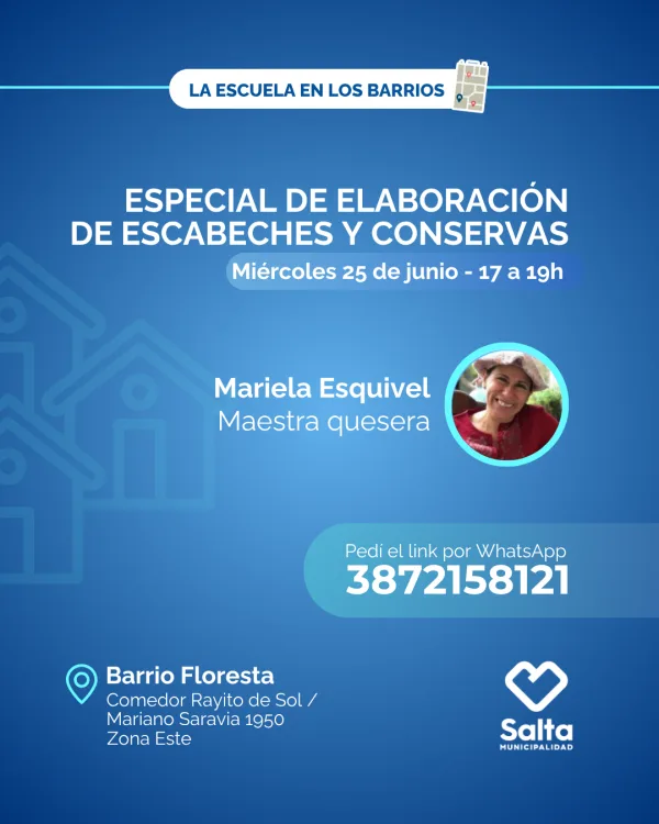 Especial de elaboración de escabeches y conservas - 25/6/25