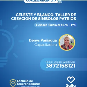 Celeste y blanco: taller de creación de símbolos patrios (Comisión 2) - 18/06/25