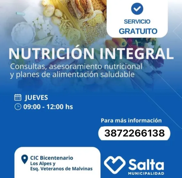 Servicio de Nutricionista ‍⚕
