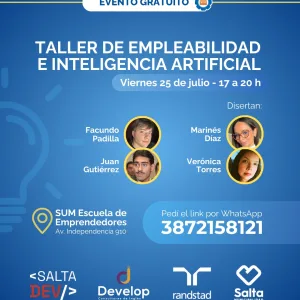 Taller de empleabilidad e inteligencia artificial - 25/07/25