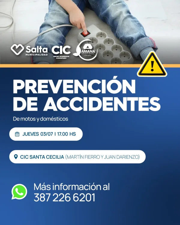 "PREVENCION DE ACCIDENTES" De Motos y Domesticos