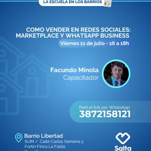 Como vender en redes sociales: marketplace y whatsapp business  - 11/07/25