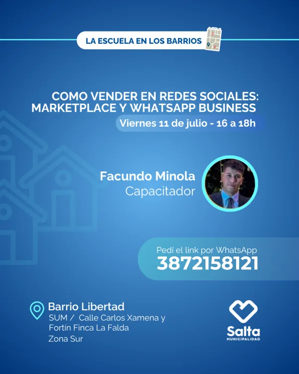 Como vender en redes sociales: marketplace y whatsapp business  - 11/07/25