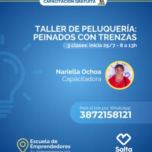 Taller de peluquería: peinados con trenzas - 25/07/25