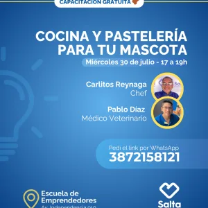 Cocina y pastelería para tu mascota - 30/07/25