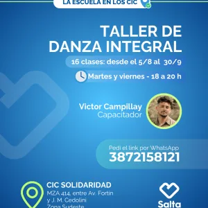 Taller de danza integral - 05/08/25