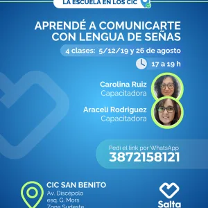 Aprendé a comunicarte con lengua de señas - 05/08/25