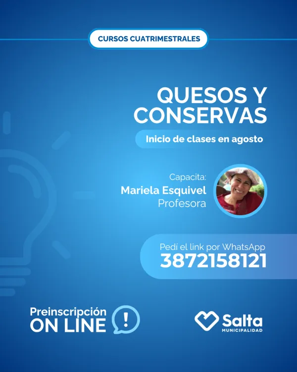 Cuatrimestral: Quesos y conservas - 07/07/25