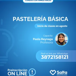 Cuatrimestral: Pastelería básica - 07/07/25