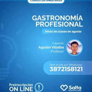 Cuatrimestral: Gastronomía profesional - 07/07/25