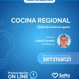 Cuatrimestral: Cocina regional - 07/07/25