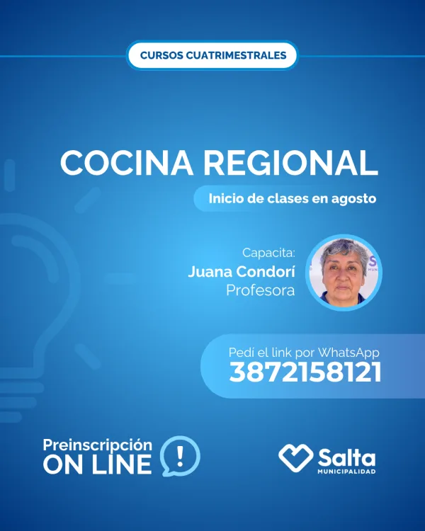 Cuatrimestral: Cocina regional - 07/07/25