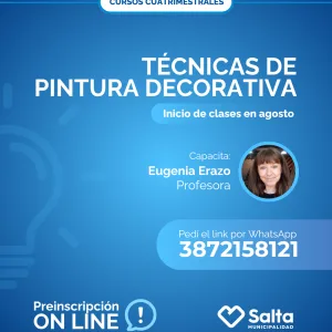 Cuatrimestral: Técnicas de pintura decorativa - 07/07/25