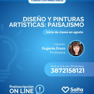 Cuatrimestral: Diseño y pinturas artísticas: paisajismo - 07/07/25