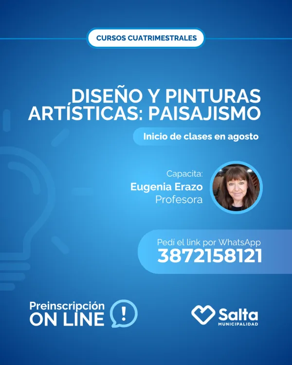 Cuatrimestral: Diseño y pinturas artísticas: paisajismo - 07/07/25