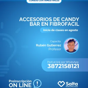 Cuatrimestral: Accesorios de candy bar en fibrofacil - 09/07/25