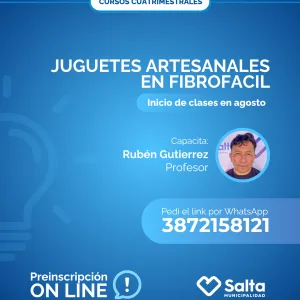 Cuatrimestral: juguetes artesanales en fibrofacil - 09/07/25