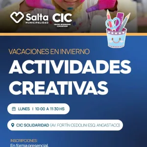 ACTIVIDADES CREATIVAS. CIC SOLIDARIDAD