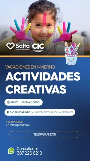 ACTIVIDADES CREATIVAS. CIC SOLIDARIDAD