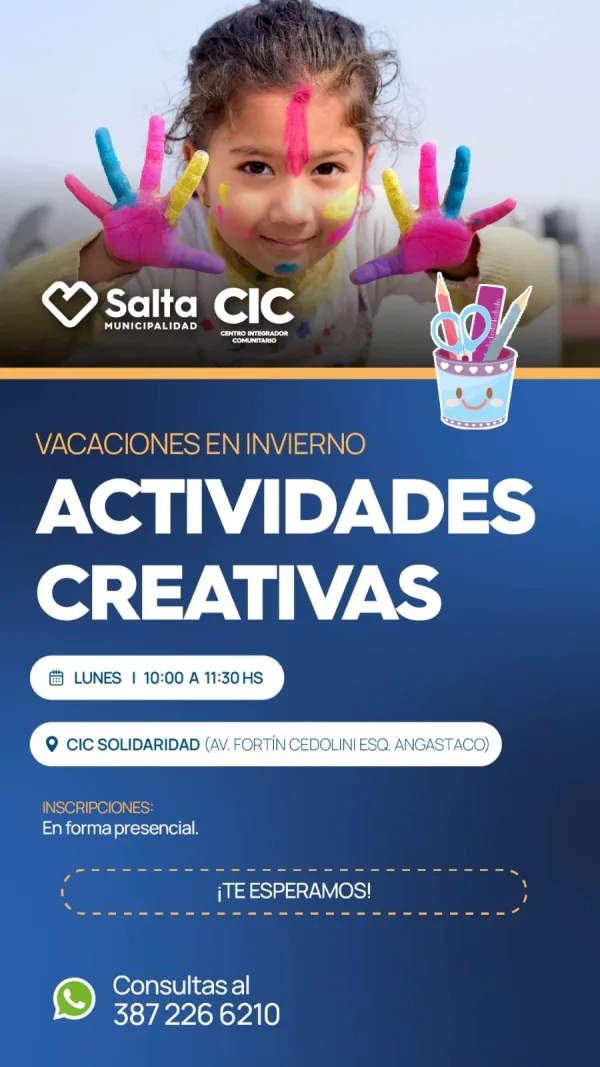 ACTIVIDADES CREATIVAS. CIC SOLIDARIDAD