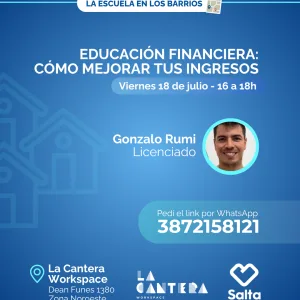 Educación financiera: cómo mejorar tus ingresos - 18/07/25