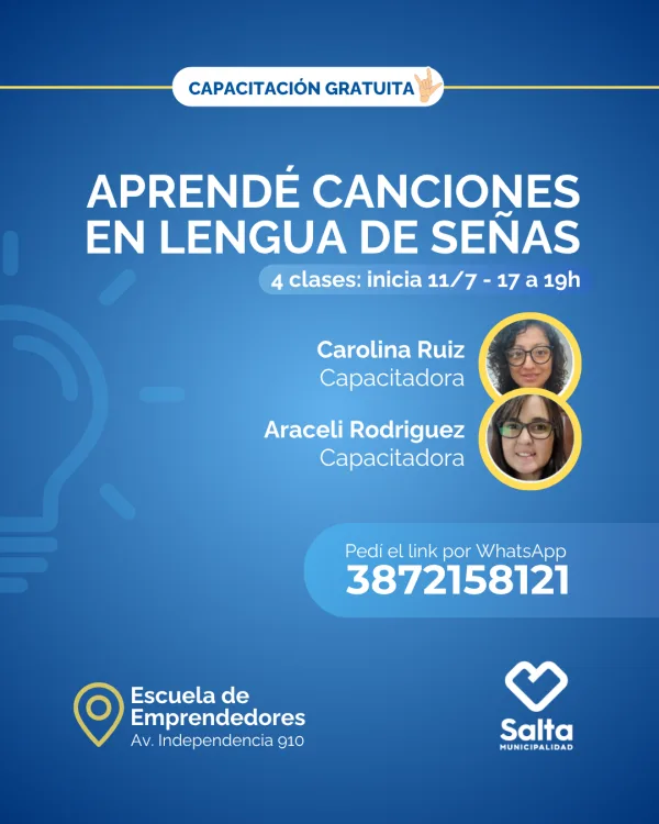 Aprendé canciones en lengua de señas - 11/07/25