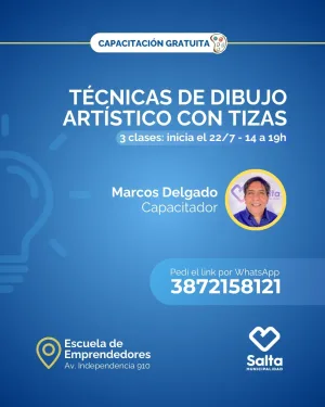 listoTécnicas de dibujo artístico con tizas - 22/07/25