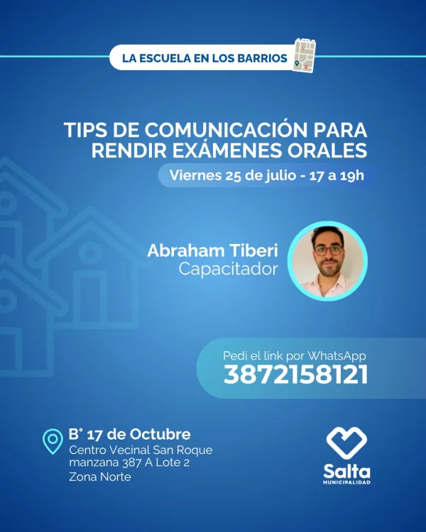 Tips de comunicación para rendir exámenes orales - 25/07/25