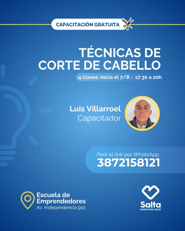 Técnicas de corte de cabello (Comisión 2) - 07/08/25