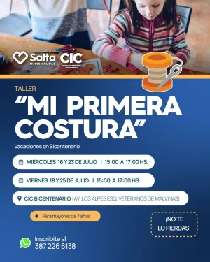 TALLER “MI PRIMERA COSTURA”