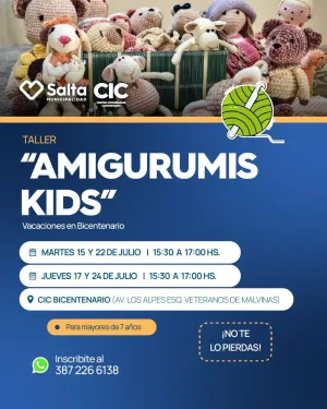 TALLER “AMIGURUMI KIDS”