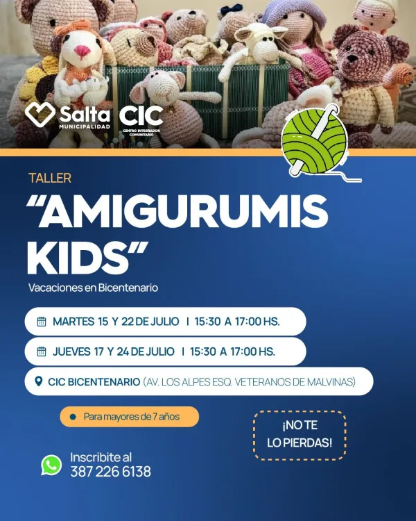 TALLER “AMIGURUMI KIDS”