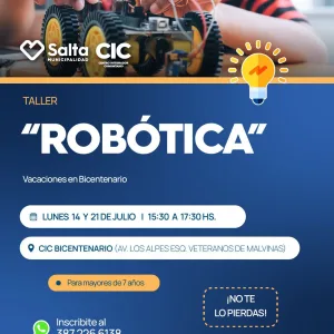 TALLER “ROBÓTICA”