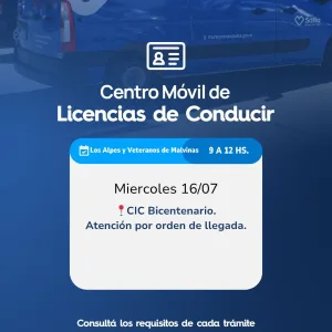 CENTRO MÓVIL DE LICENCIA DE CONDUCIR
