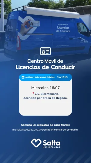 CENTRO MÓVIL DE LICENCIA DE CONDUCIR