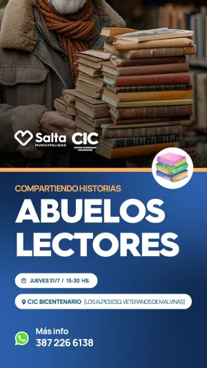 ¡Te invitamos a una tarde llena de historias, juegos y sorpresas!