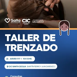 "TALLER DE TRENZADO" CIC. SANTA CECILIA