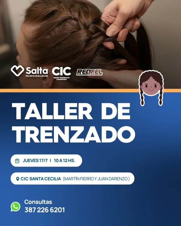 "TALLER DE TRENZADO" CIC. SANTA CECILIA