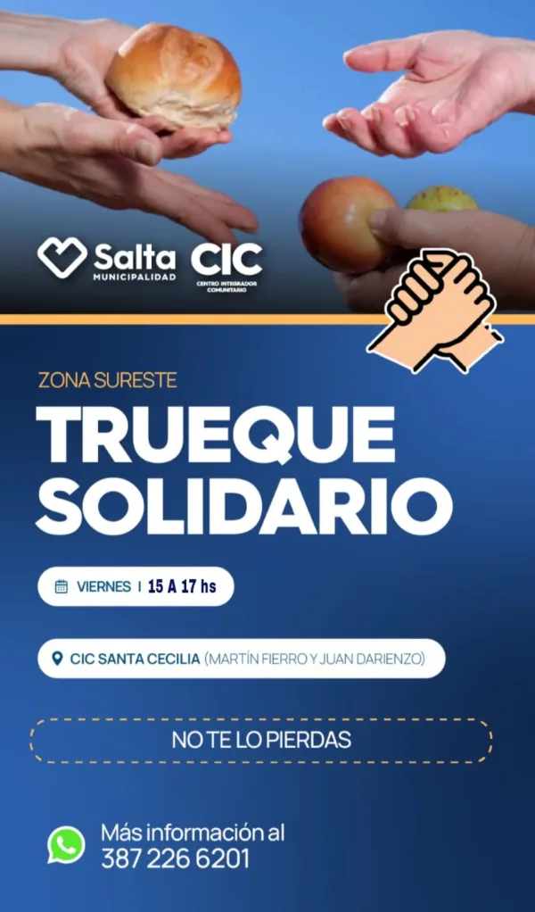 "TRUEQUE SOLIDARIO" CIC. SANTA CECILIA