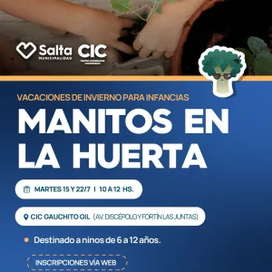 Manitos en la Huerta - CIC Gauchito Gil