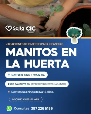 Manitos en la Huerta - CIC Gauchito Gil