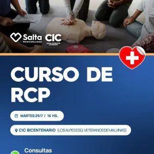RCP en el CIC Bicentenario.