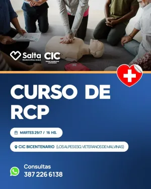 RCP en el CIC Bicentenario.