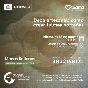 Deco artesanal: cómo crear tulmas norteñas - 13/08/25