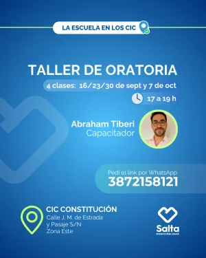 Taller de oratoria - 16/09/25