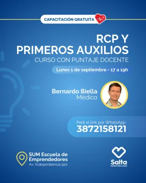 RCP y Primeros Auxilios - 01/09/25