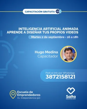 Inteligencia Artificial Animada Aprende a diseñar tus propios videos- 02/09/25