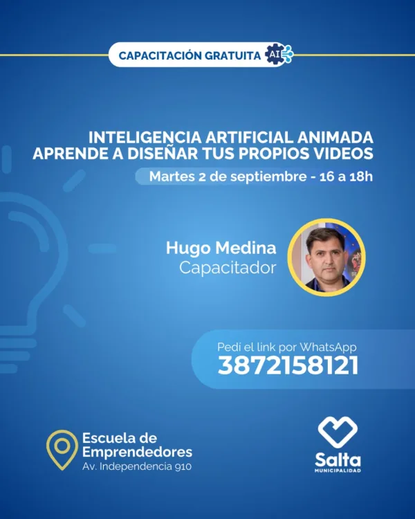 Inteligencia Artificial Animada Aprende a diseñar tus propios videos- 02/09/25