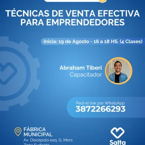 Técnicas de venta efectiva para emprendedores - 19/08/25